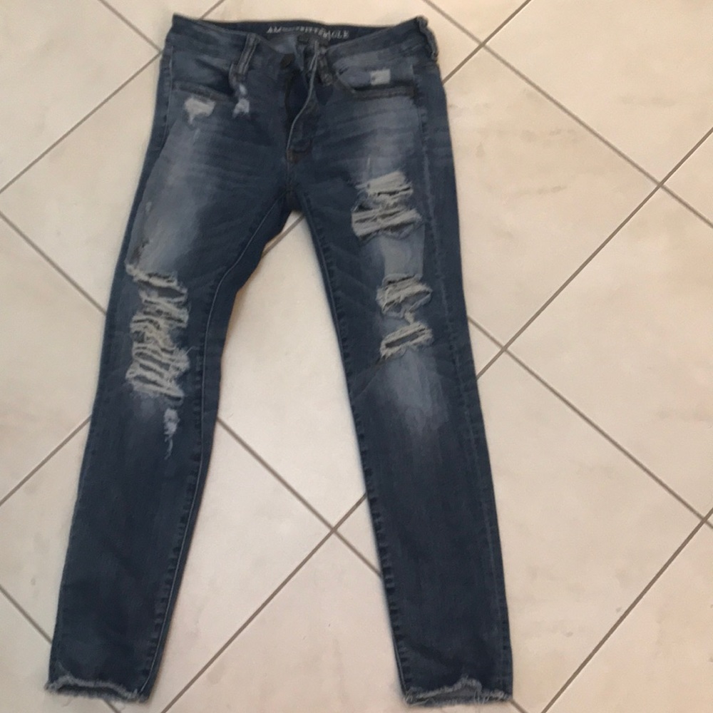 American eagle  super stretch jeans size 4